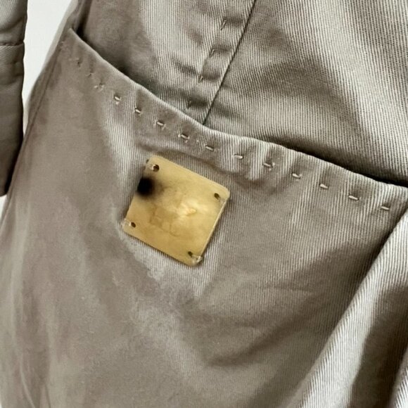 Carolina Herrera Tan tone spring jacket size 6 - Picture 6 of 9